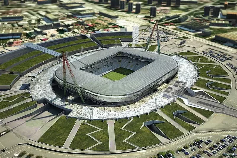 Juventus: Lịch sử Bà Đầm Già và bộ danh hiệu đồ sộ 3 Sân bóng chủ nhà của Juventus hiện tại